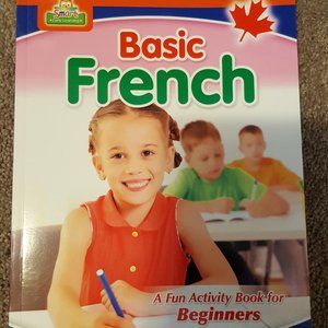 Basic Fench Workbook and Bonus Free French Dictionary